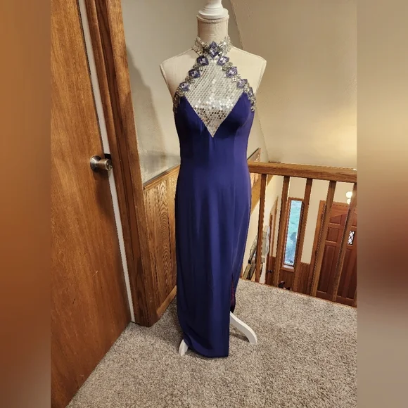 alyce designs dress vintage Vintage 1980s Beaded Alyce Designs Prom / Formal